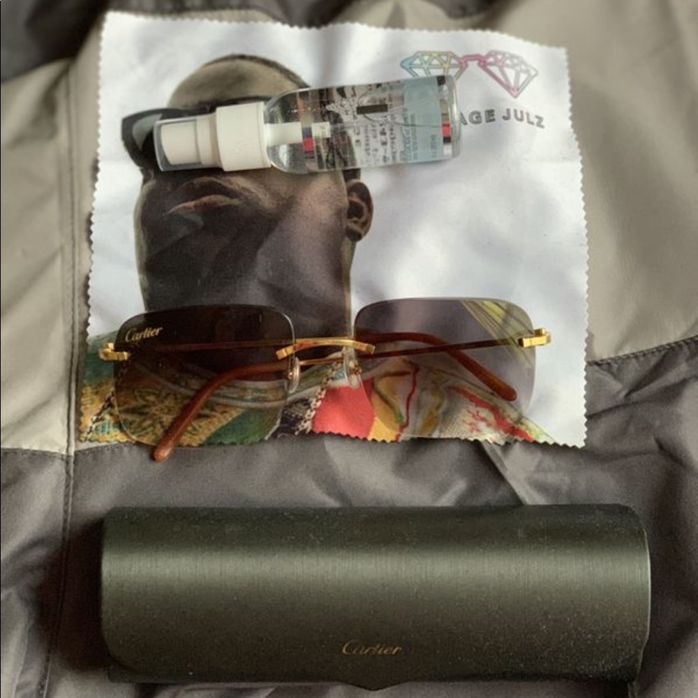 Cartier glasses ! Worn once ! Great condition!